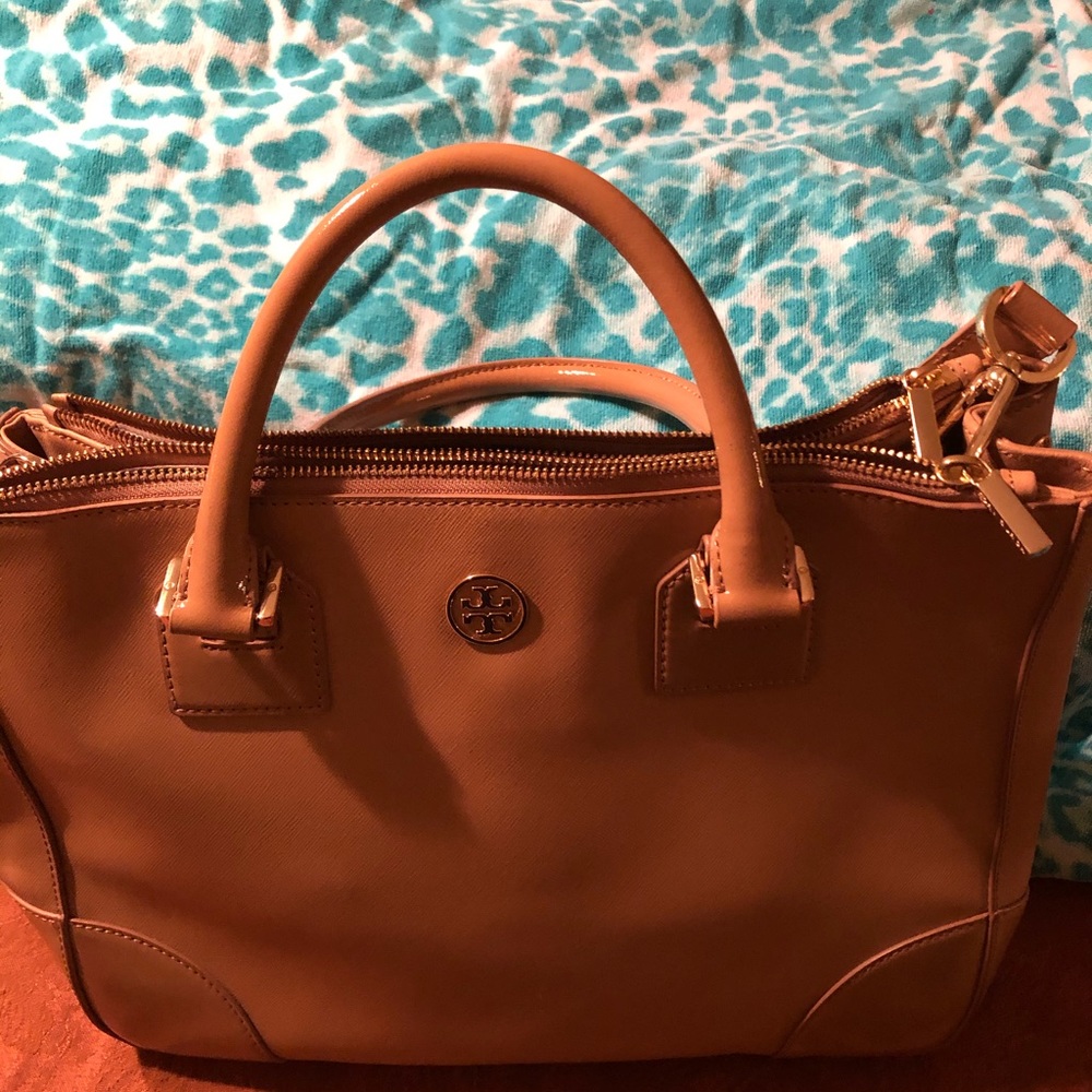 Tory Burch Robinson Double Zip Tote